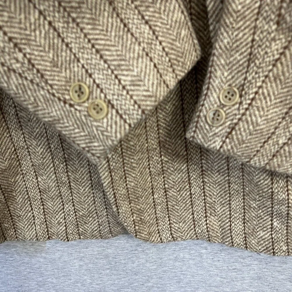 Vintage British 60s 70s  Jacket Mens 38 40 Carnaby‎ St Tweed Suit Irvine Sellars